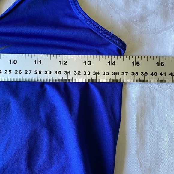 Nike‎ Pro Women's Blue/Purple Athletic Performance Running Tank Top Size Small - Picture 9 of 11